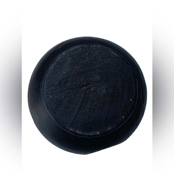 Vintage Walnut Wood Mother of Pearl MOP Inlay Red Velvet Interior Ring Gift Box - Picture 7 of 8